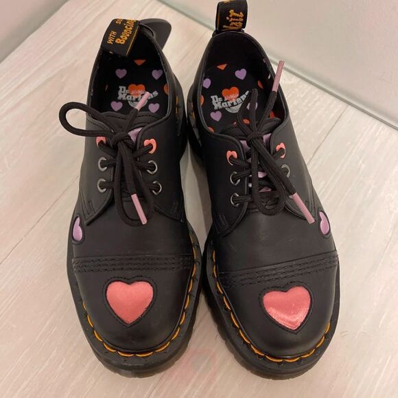 Doc martens 1461 Quad Heart Platform - Picture 3 of 12